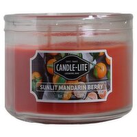 Candle-Lite Sunlit Mandarin Berry Candle, 10 oz