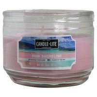 Candle-Lite Pink Shoreline Candle, 10 oz