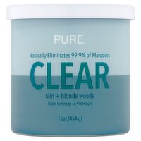 Pure Clear Rain + Blonde Woods Candle, 16 oz
