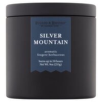 Candle-Lite Rugged & Refined Silver Mountain Candle, 9 oz, 9 Ounce