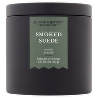 Candle-Lite Rugged & Refined Smoked Suede Candle, 9 oz, 9 Ounce