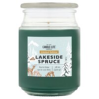 Candle-Lite Lakeside Spruce Candle Limited Edition, 18 oz