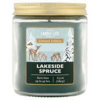 Candle-Lite Lakeside Spruce Candle Limited Edition, 6.5 oz