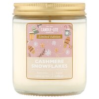 Candle-Lite Cashmere Snowflakes Candle Limited Edition, 6.5 oz, 6.5 Ounce