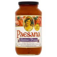 Paesana Sicilian Gravy Style Pasta Sauce, 25 oz