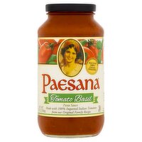 Paesana Tomato Basil Pasta Sauce, 25 oz, 25 Ounce