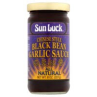 Sun Luck Sun Luck Chinese Style Black Bean Garlic Sauce, 8 oz, 8 Ounce 