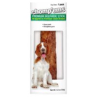 Ruffin' It Chomp'ems Premium Beefhide Stick Dog Chew, 4.2 oz