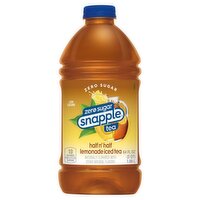 Snapple  Zero Sugar Half n' Half Lemonade Iced Tea, 64 fl oz