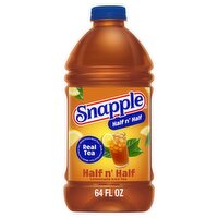 Snapple Half n' Half Lemonade Iced Tea, 64 fl oz