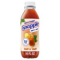 Snapple Zero Sugar Half n' Half Lemonade Iced Tea, 16 fl oz