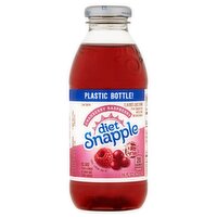 Diet Snapple Cranberry Raspberry Flavored Juice Drink, 16 fl oz, 16 Fluid ounce
