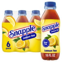Snapple Lemon Tea, 16 fl oz, 6 count