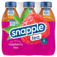 Snapple Raspberry Tea, 6 count, 6 Each