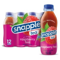 Snapple All Natural Raspberry Tea, 12 count