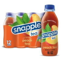 Snapple Peach Tea, 12 count