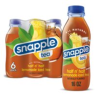 Snapple Half n' Half Lemonade Iced Tea, 6 count