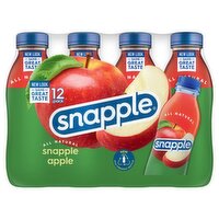 Snapple Apple Juice Drink, 12 count, 192 Fluid ounce