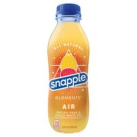 Snapple Elements Air Prickly Pear & Peach White Tea, 15.9 fl oz