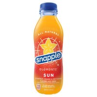 Snapple Elements Sun Starfruit, Orange & Nectarine Flavored Juice Drink, 15.9 fl oz