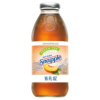 Snapple Zero Sugar Peach Tea Limited Edition Glass, 16 fl oz