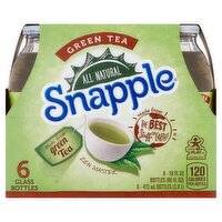 Snapple Green Tea, 16 fl oz, 6 count, 96 Fluid ounce