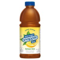 Snapple Zero Sugar Lemon Tea, 32 fl oz