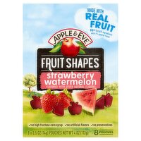 Apple & Eve Strawberry Watermelon Fruit Shapes, 0.5 oz, 8 count, 4 Ounce