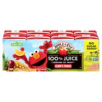 Apple & Eve Elmo's Punch 100% Juice, 4.23 fl oz, 8 count, 33.84 Fluid ounce