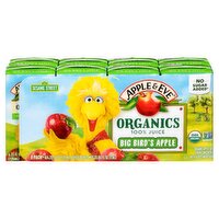 Apple & Eve Sesame Street, Organic Big Bird's Apple 100% Juice, 4.23 fl oz, 8 count