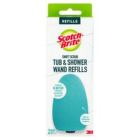 Scotch-Brite Swift Scrub Tub & Shower Wand Refills, 2 count