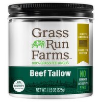Grass Run Farms Beef Tallow, 11.5 oz