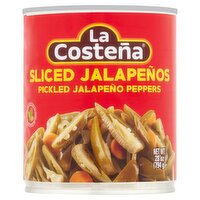 La Costeña Sliced Pickled Jalapeño Peppers, 28 oz