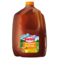 Swiss Premium Lemon Flavor Sweetened Iced Tea, One Gallon