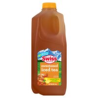 Swiss Premium Lemon Flavor Sweetened Iced Tea, half gallon