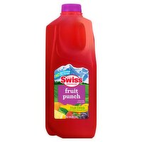 Swiss Premium Fruit Punch Drink, Half Gallon, 64 Fluid ounce