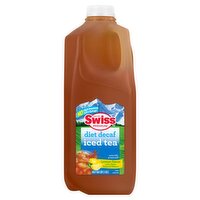 Swiss Premium Diet Decaf Lemon Flavor Iced Tea, Half Gallon