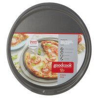 GoodCook Nonstick Steel 12" Pizza Pan, Grey