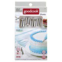 GoodCook Everyday Cake and Dessert Decorating Kit, 12 count