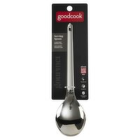 GoodCook Gourmet Serving Spoon Stainless Steel Single Piece Design, 9 inch length