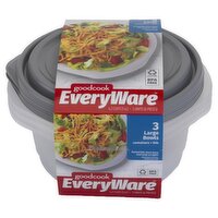 GoodCook EveryWare Food Container 3-pack Set Large Bowl