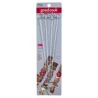 GoodCook 12-inch Metal Skewers, Set of 4