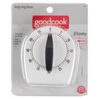 GoodCook White Deluxe Long Ring Precision Timer