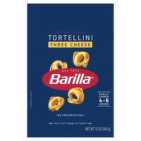 Barilla Classic Three Cheese Tortellini Pasta, 12 oz