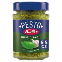 Barilla Rustic with Italian Basil Pesto Sauce, 6.5 oz