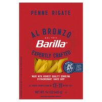 Barilla Al Bronzo Penne Rigate Pasta, 14.1 oz, 14.1 Ounce