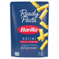 Barilla Fully Cooked Rotini Ready Pasta, 7 oz, 7 Ounce