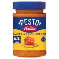 Barilla Pesto Sweet & Spicy Pepper Sauce, 6.2 oz