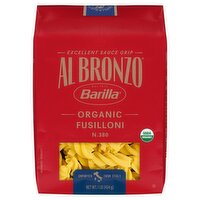 Barilla Al Bronzo Organic N.380 Fusilloni Pasta, 1 lb, 16 Ounce