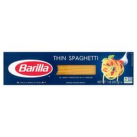 Barilla Thin Spaghetti n.3 Pasta, 1 lb 